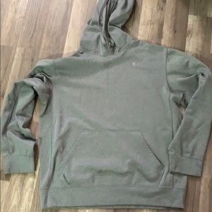 Gray men’s bike hoodie